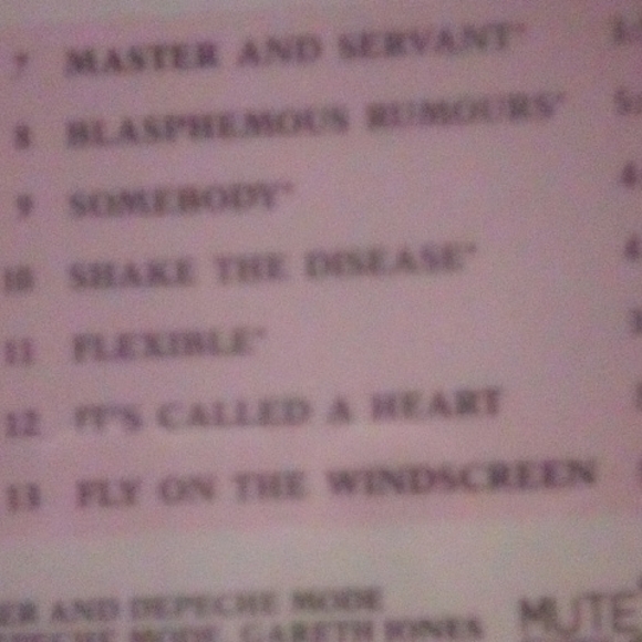 Depeche Mode CD - Catching Up With (New) - Picture 4 of 4